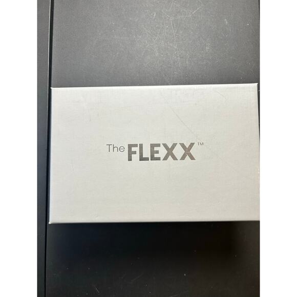 The Flexx Women's Suede Cross Band Slip On Wedge 8M Blue New in Box! - Picture 6 of 8